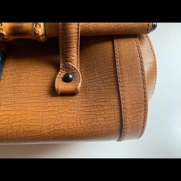 RARE Gucci Tom Ford Era leather bamboo bag - Picture 12 of 16